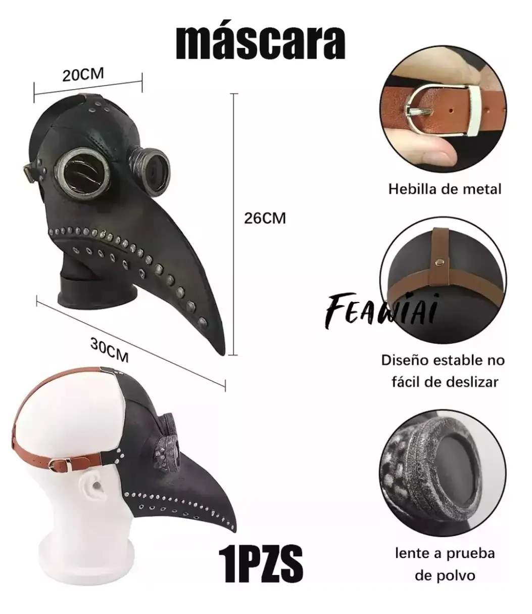 Mascara peste negra  3