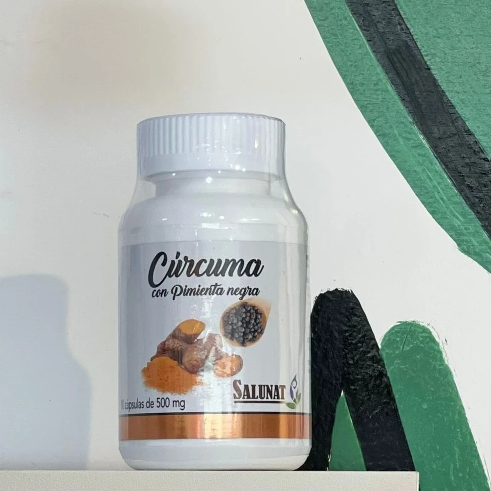 Curcuma con pimienta negra