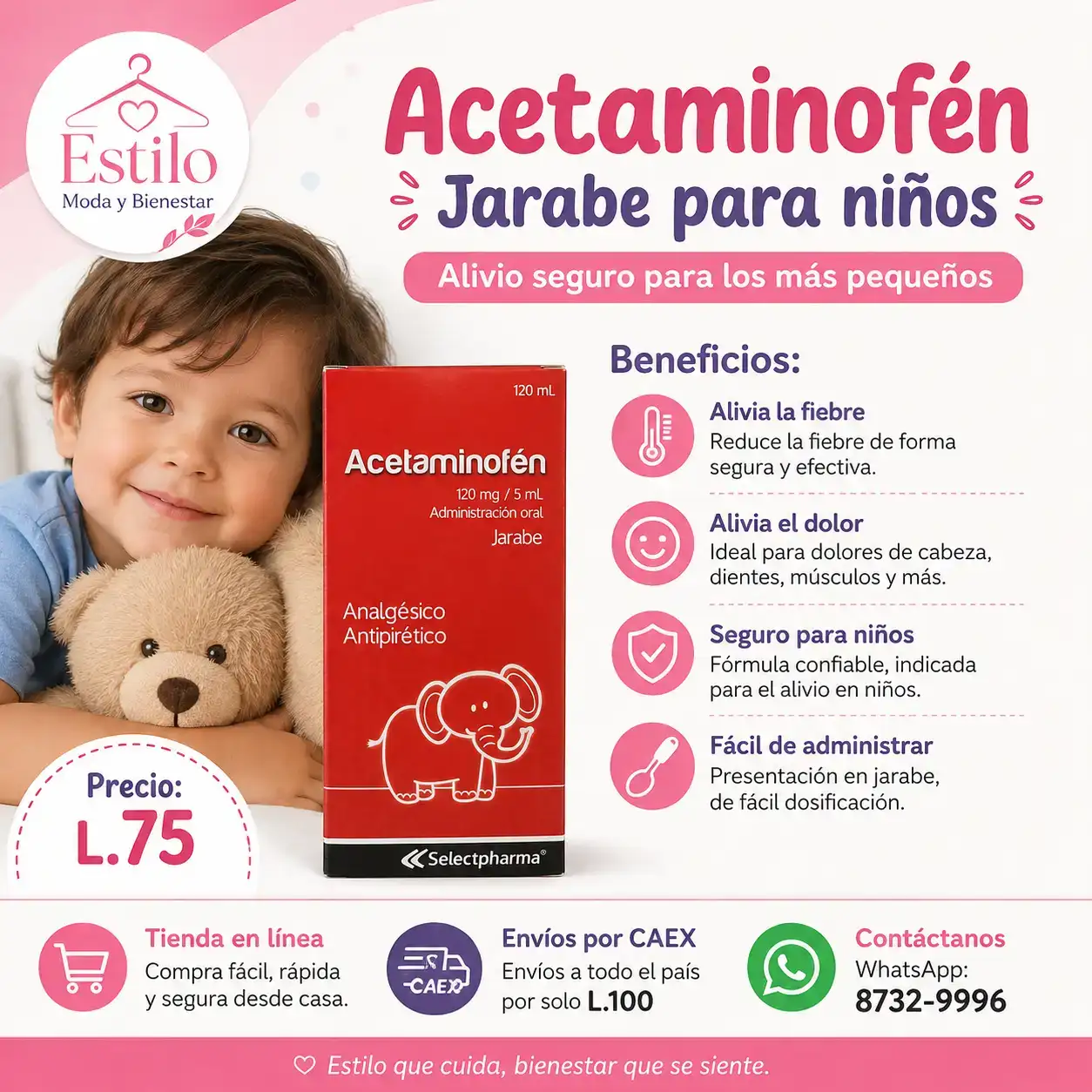Acetaminofén infantil