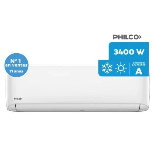 AIRE ACONDICIONADO PHILCO 3400W ON/OFF FRIO/CALOR  2
