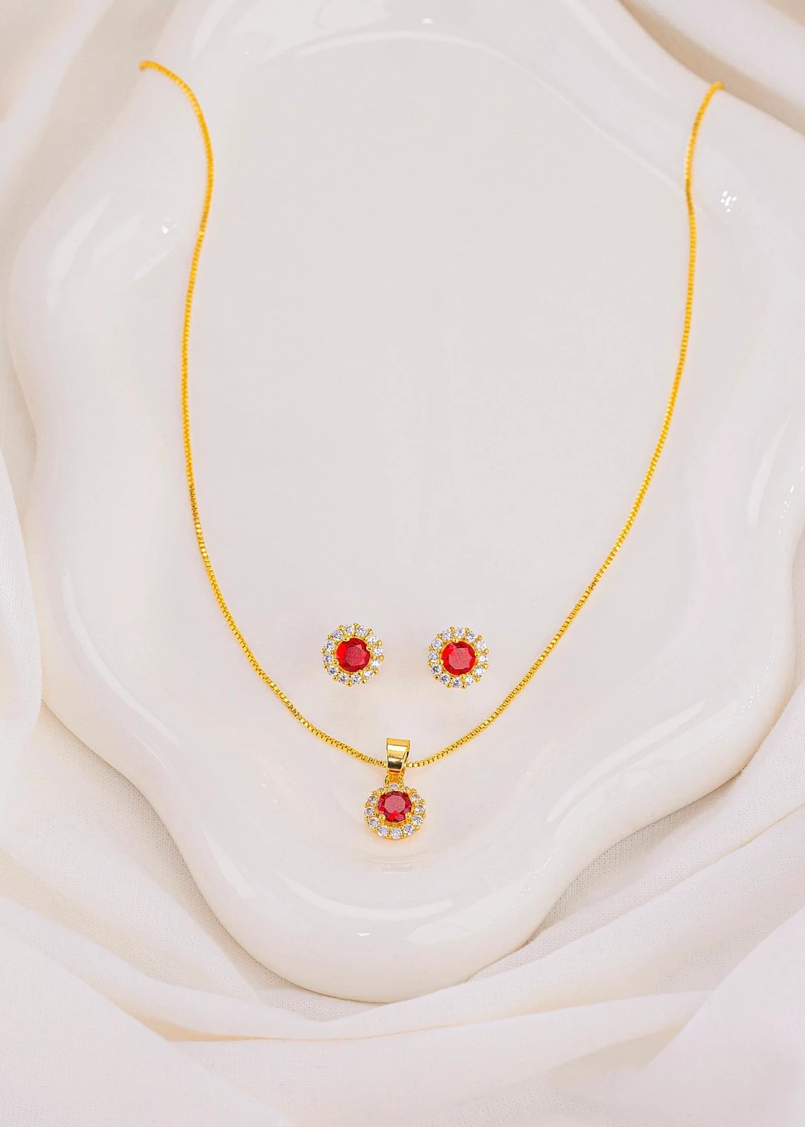 Set Cadena + Topos Rubi