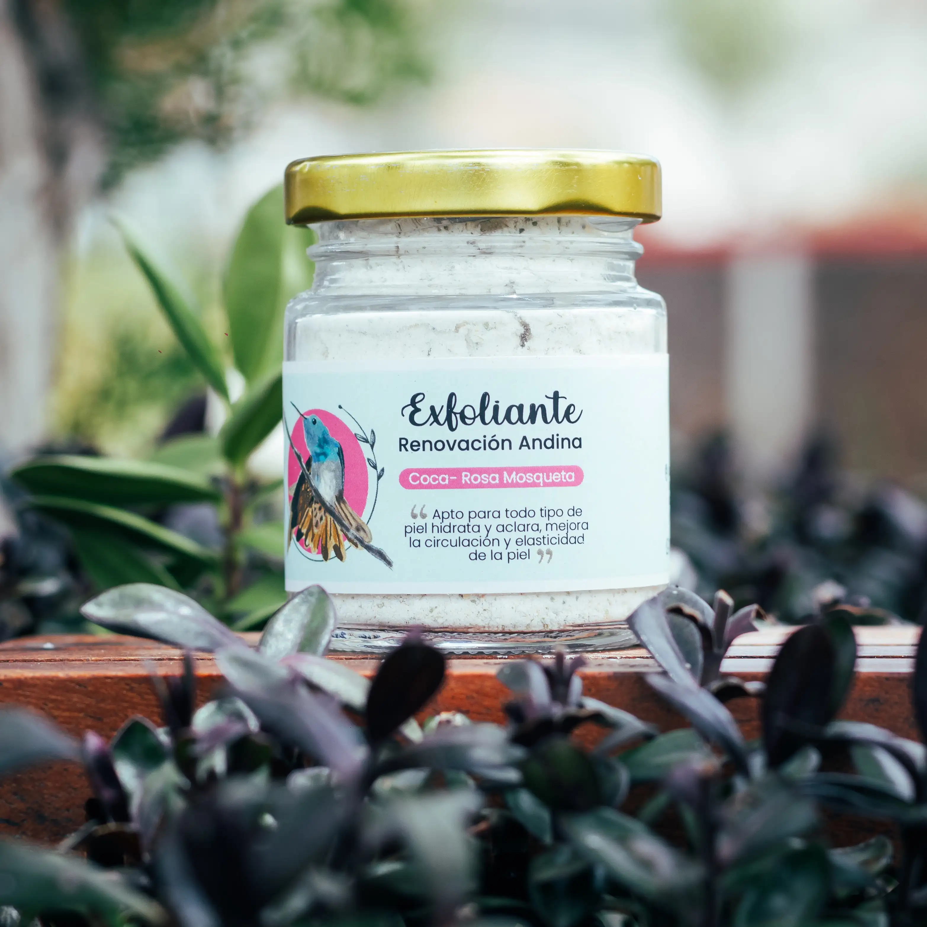 Exfoliante Avena + Coca + Rosa Mosqueta