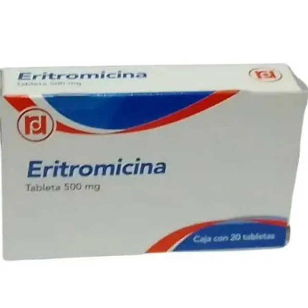 Eritromicina /500mg/20tab