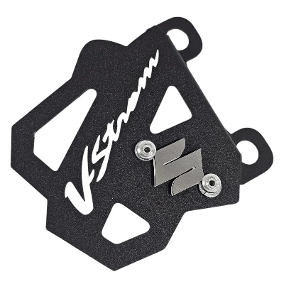 Suzuki V strom 250 Sx Protector de mordaza acero negro logo 3d cromado ML