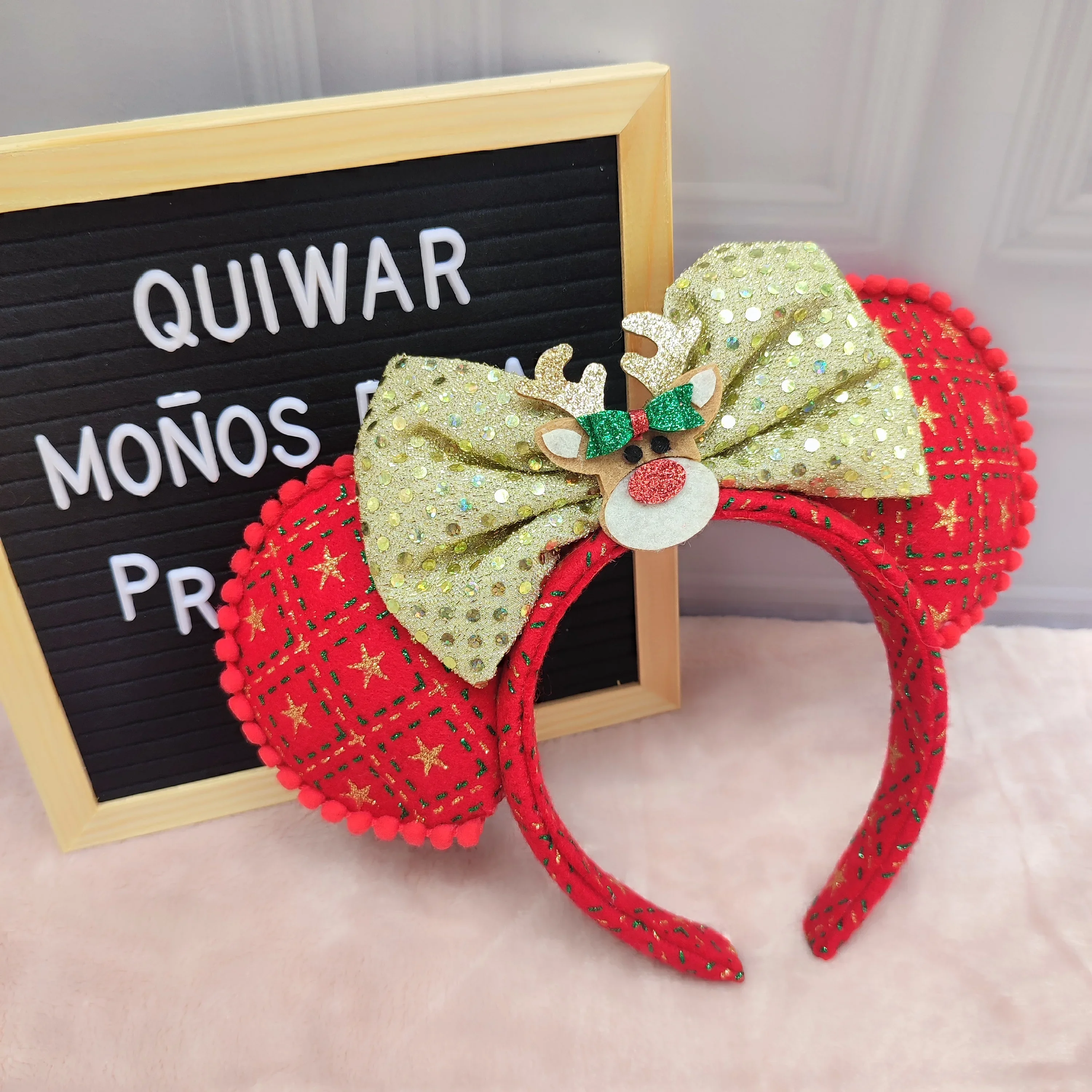 Diadema Navidad Reno