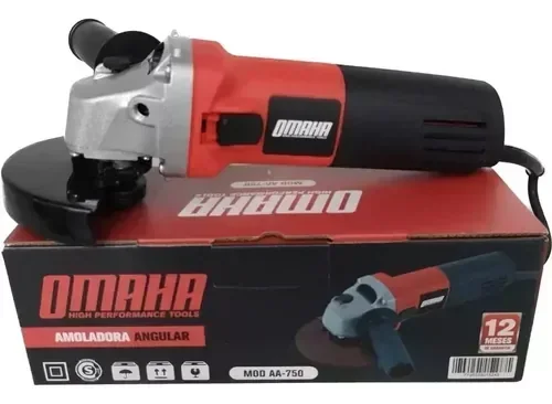 Amoladora Angular Omaha 115mm Aa-750 750w 3
