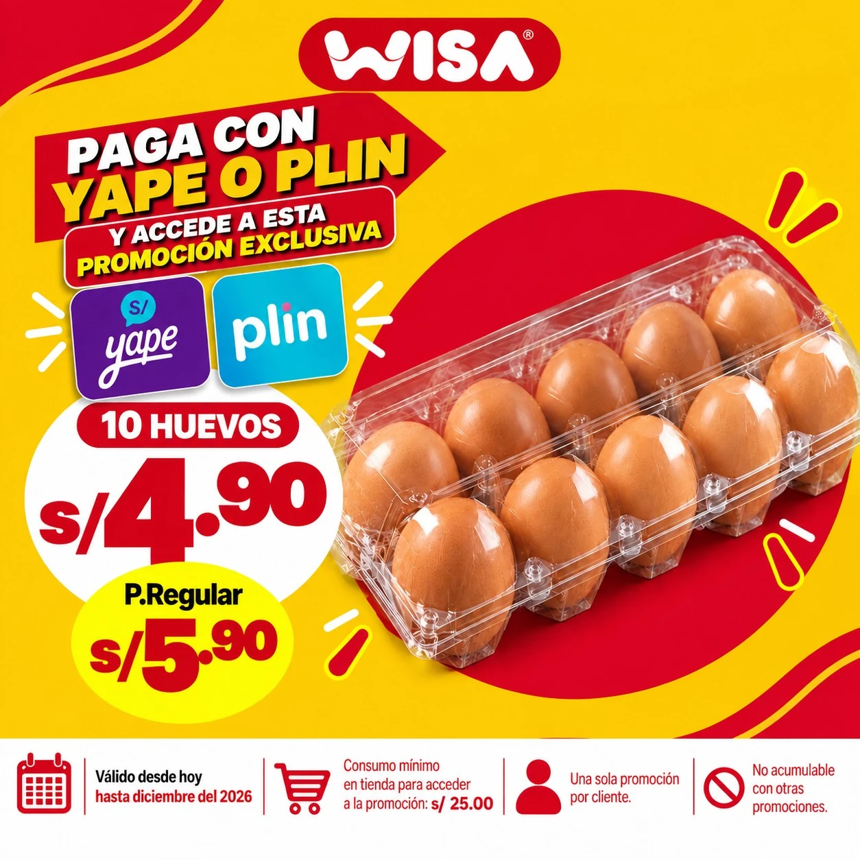 Promo Huevos (Yape/Plin)