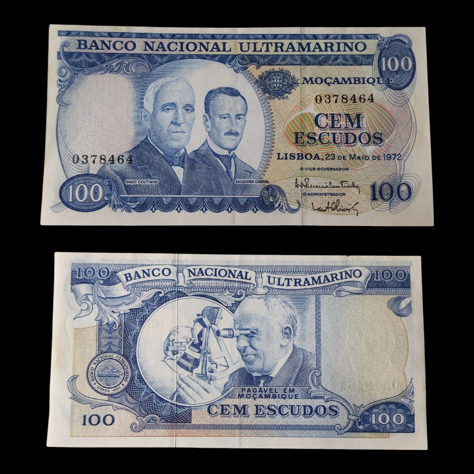 ° Mozambique 100 escudos AUNC