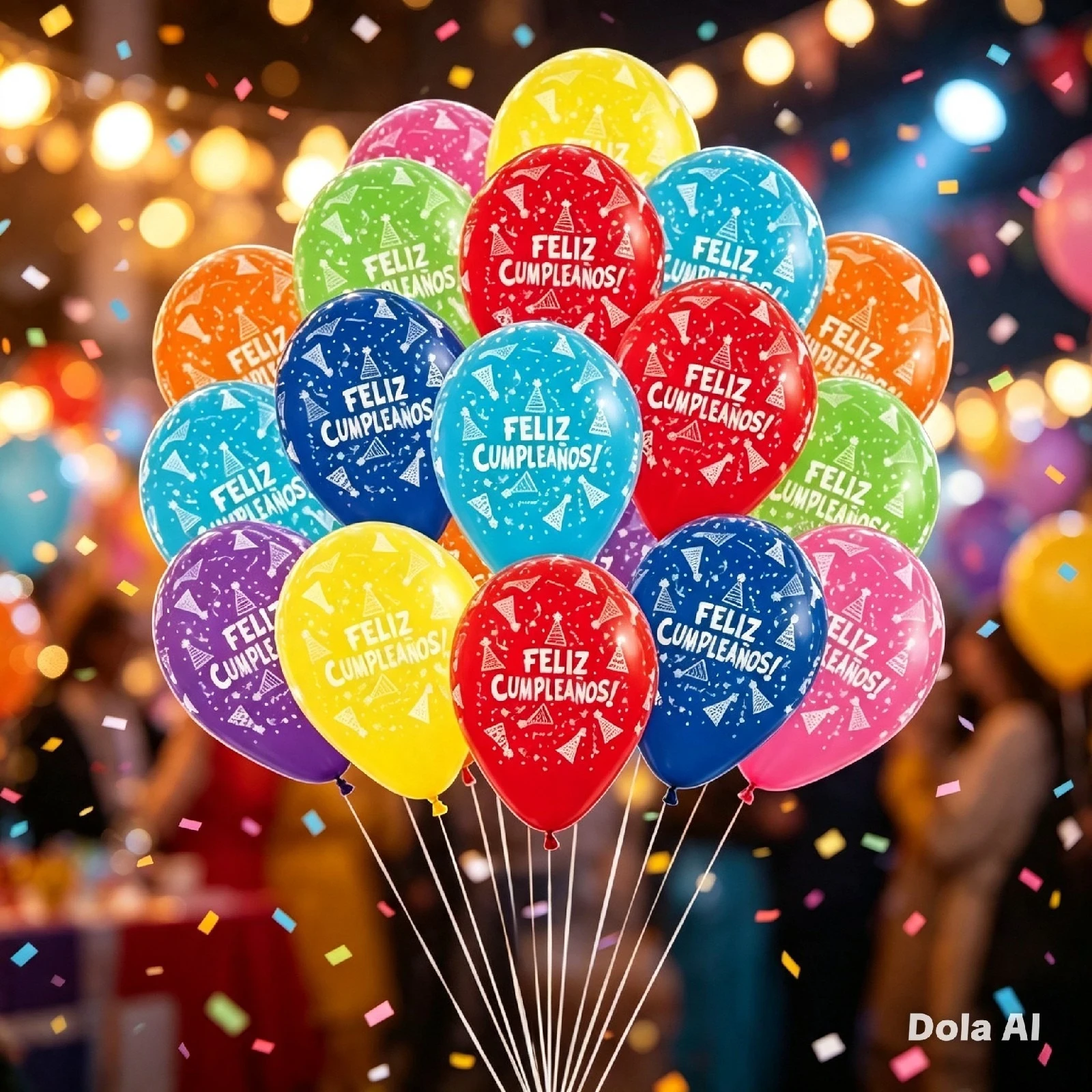 PQ BOMBA FELIZ CUMPLEAÑOS X12