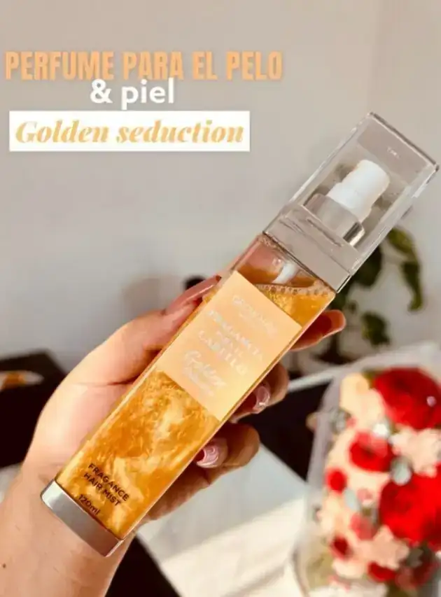 Perfume para el cabello Golden Seduction 