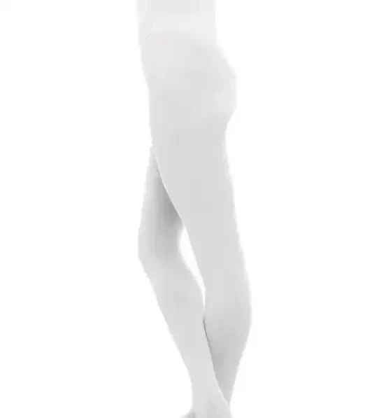 MEIA CALÇA INFANTIL BRANCA 