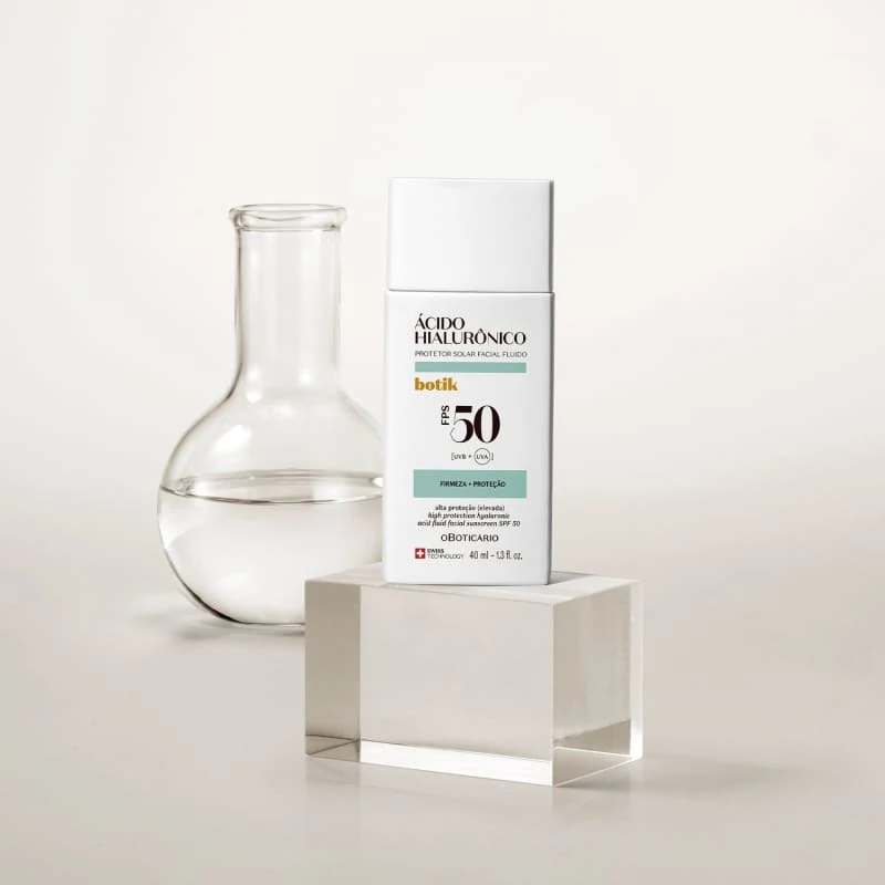 Botik Protector Solar Facial Fluido Ácido Hialurónico SPF 50 40ml