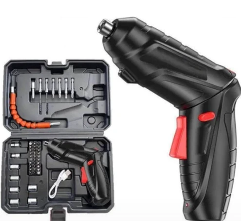 Destornillador recargable negro