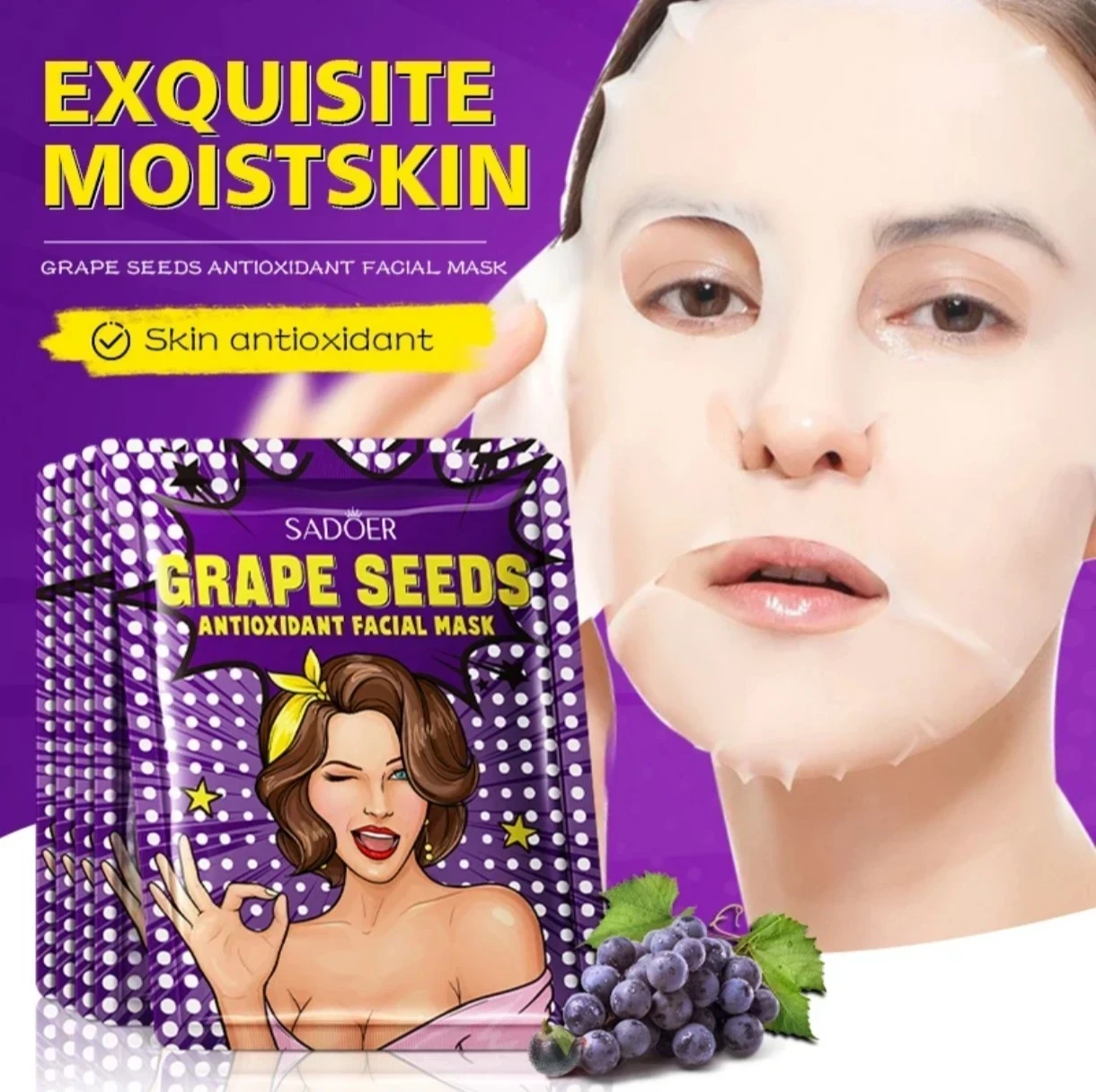 Mascarilla de uva sadoer ✨💞
