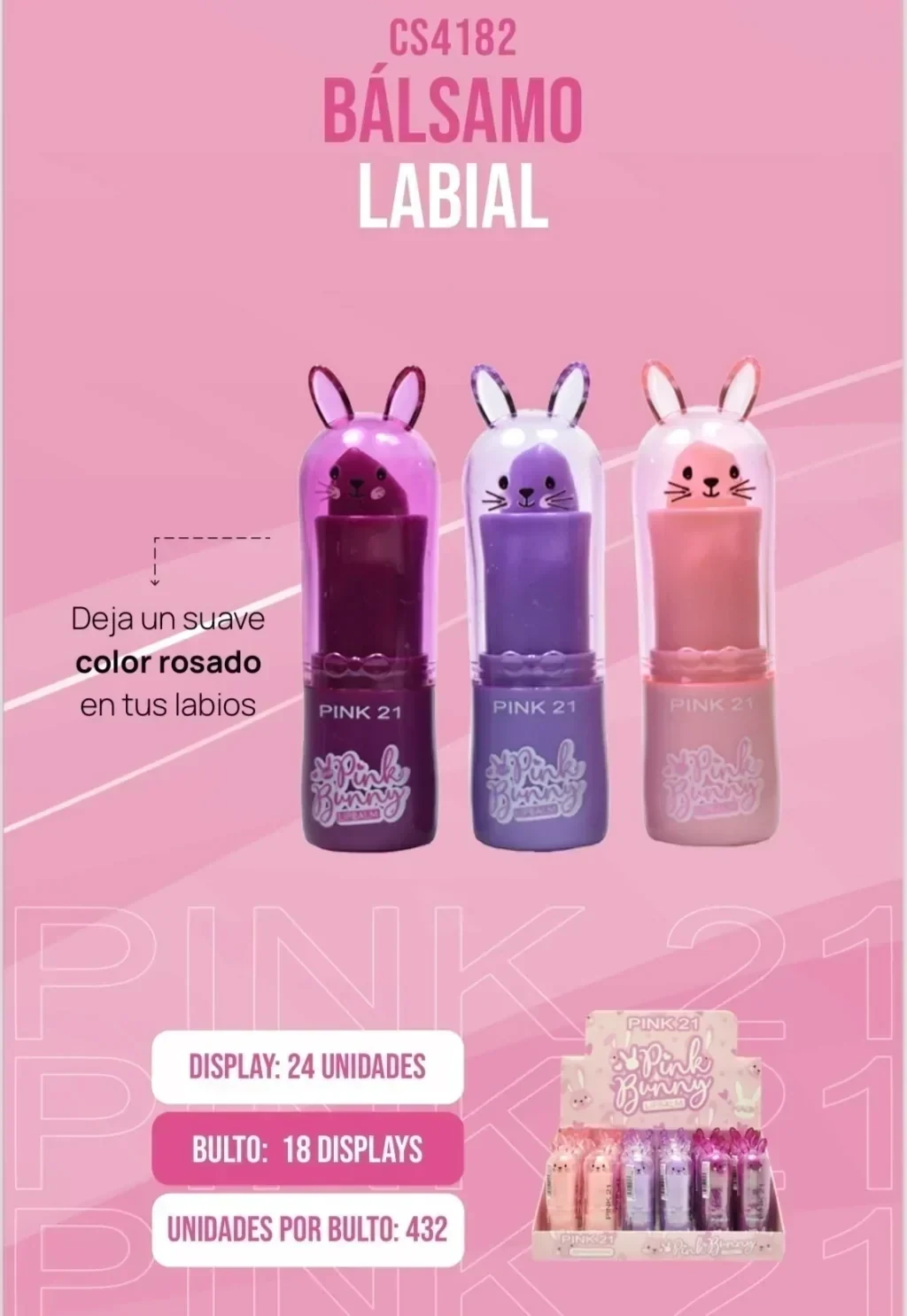 Balsamo Labial Conejo  CS4182