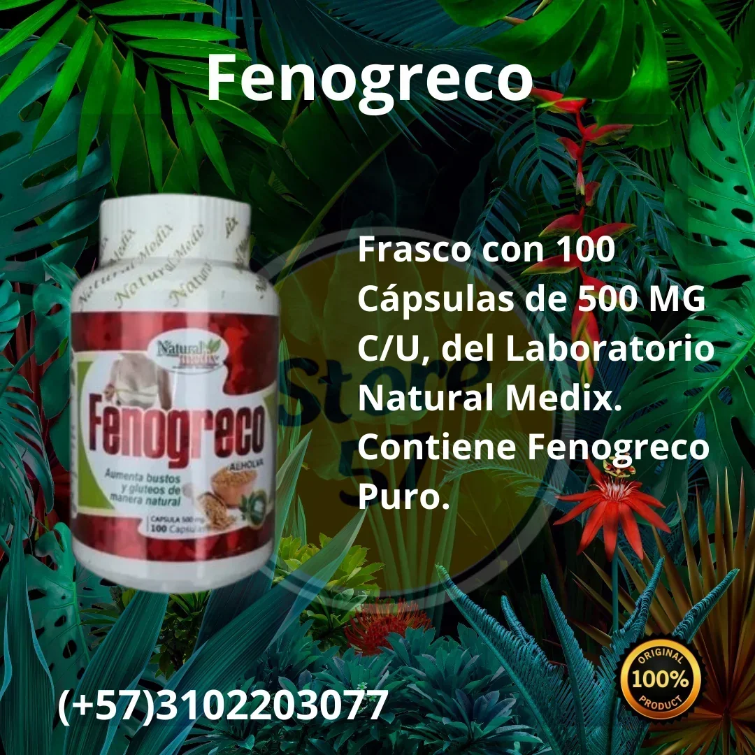 Cápsulas de Fenogreco 