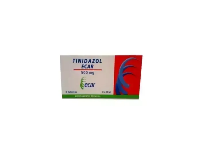 TINIDAZOL 500 MG X 8 TBL ECAR