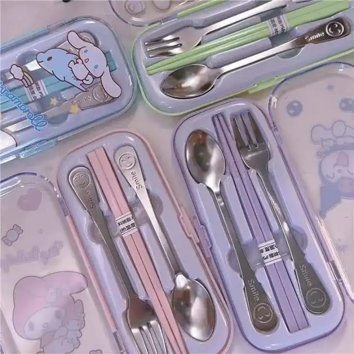 Cubiertos Sanrio 3