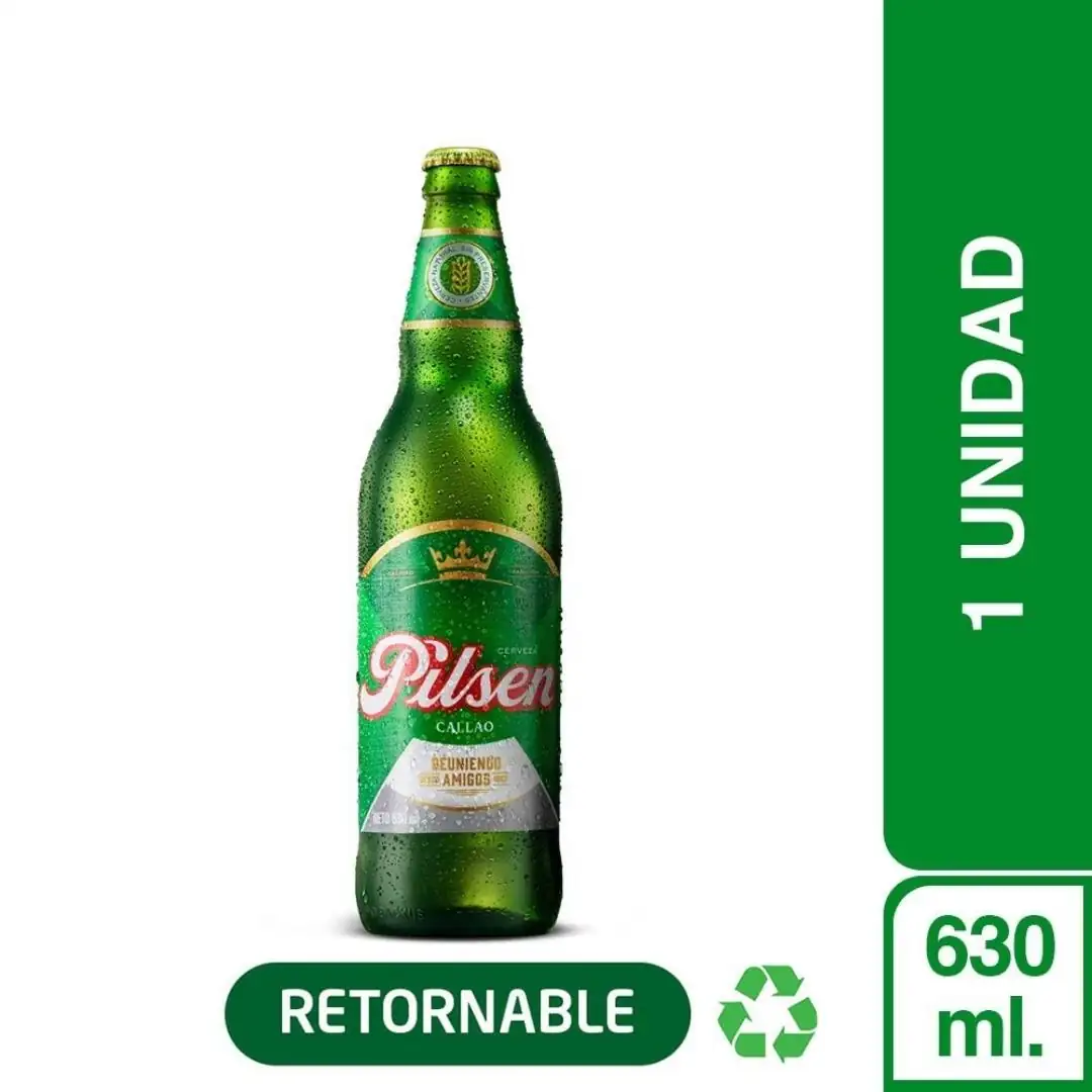 Cerveza Pilsen 630ml 🍻 