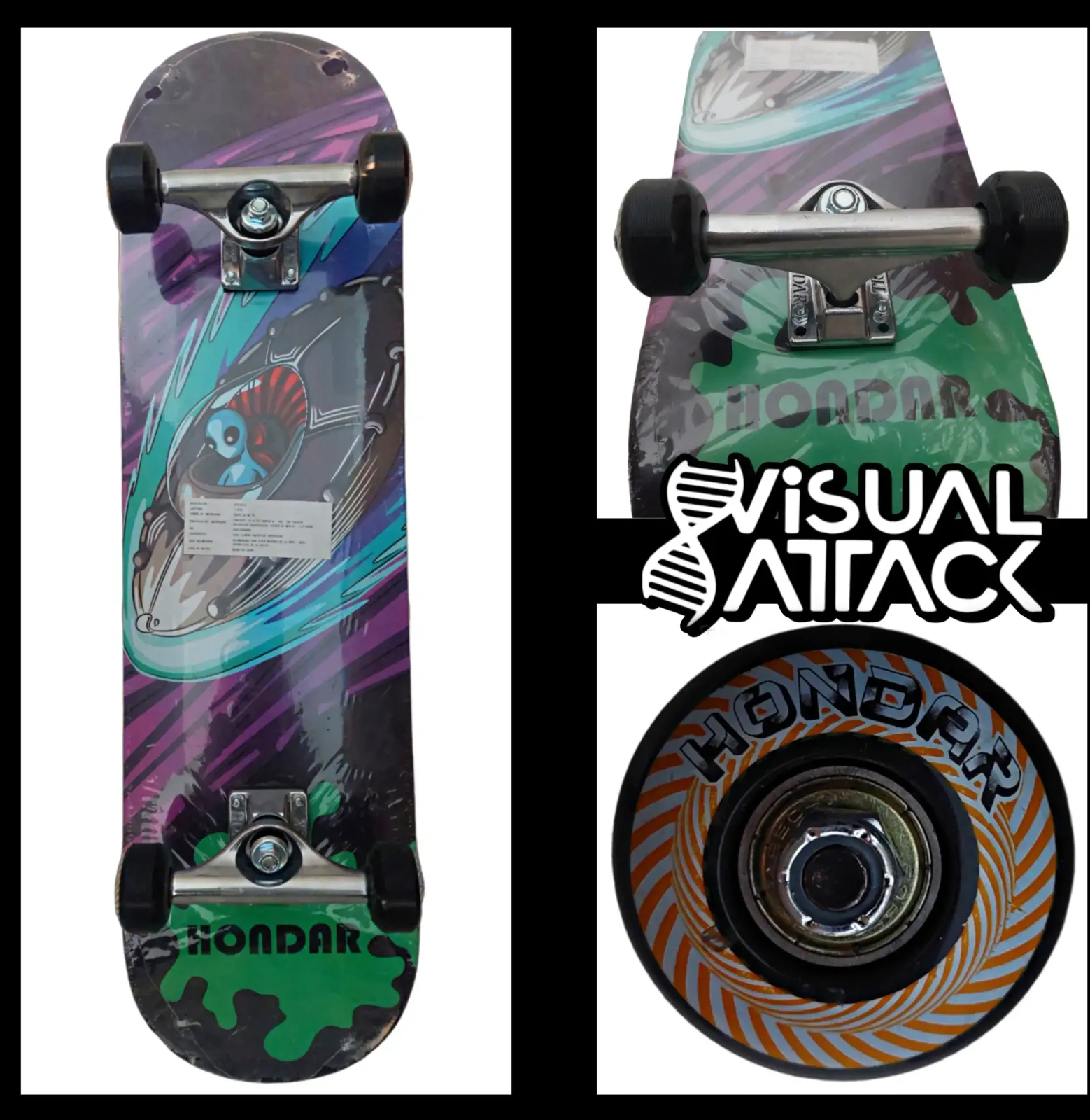 Patineta Hondar Alien 