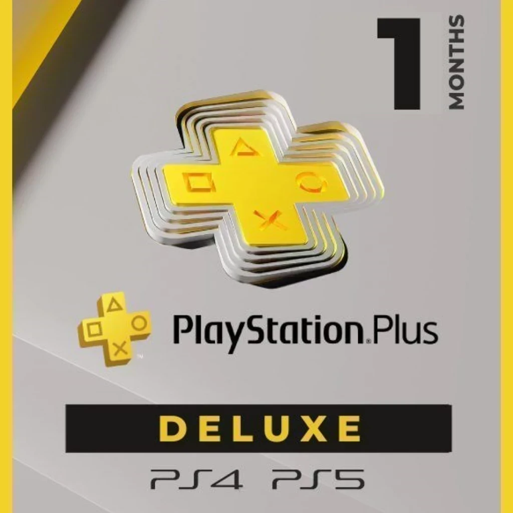 Playstation Plus 1 mes Deluxe PS4-PS5