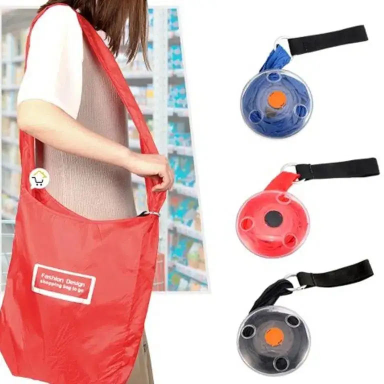 BOLSA DE COMPRAS PARA ENROLLAR