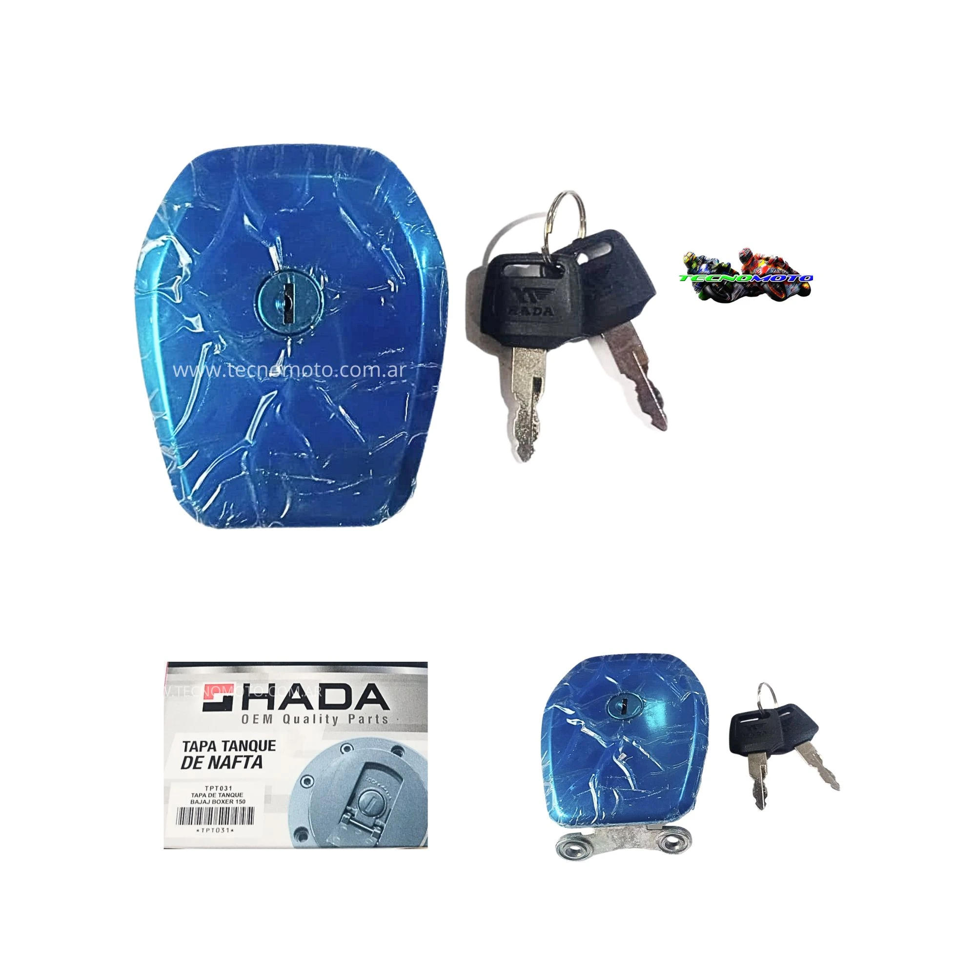 TAPA TANQUE BAJAJ 150 BOXER-49051