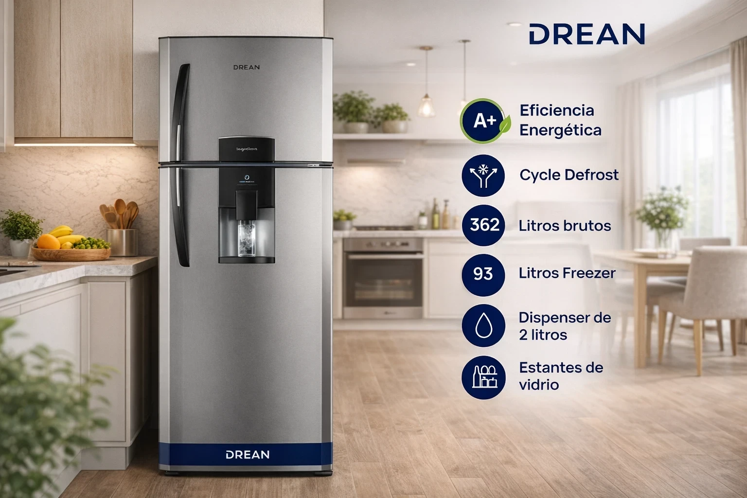 Heladera Drean Hdr370