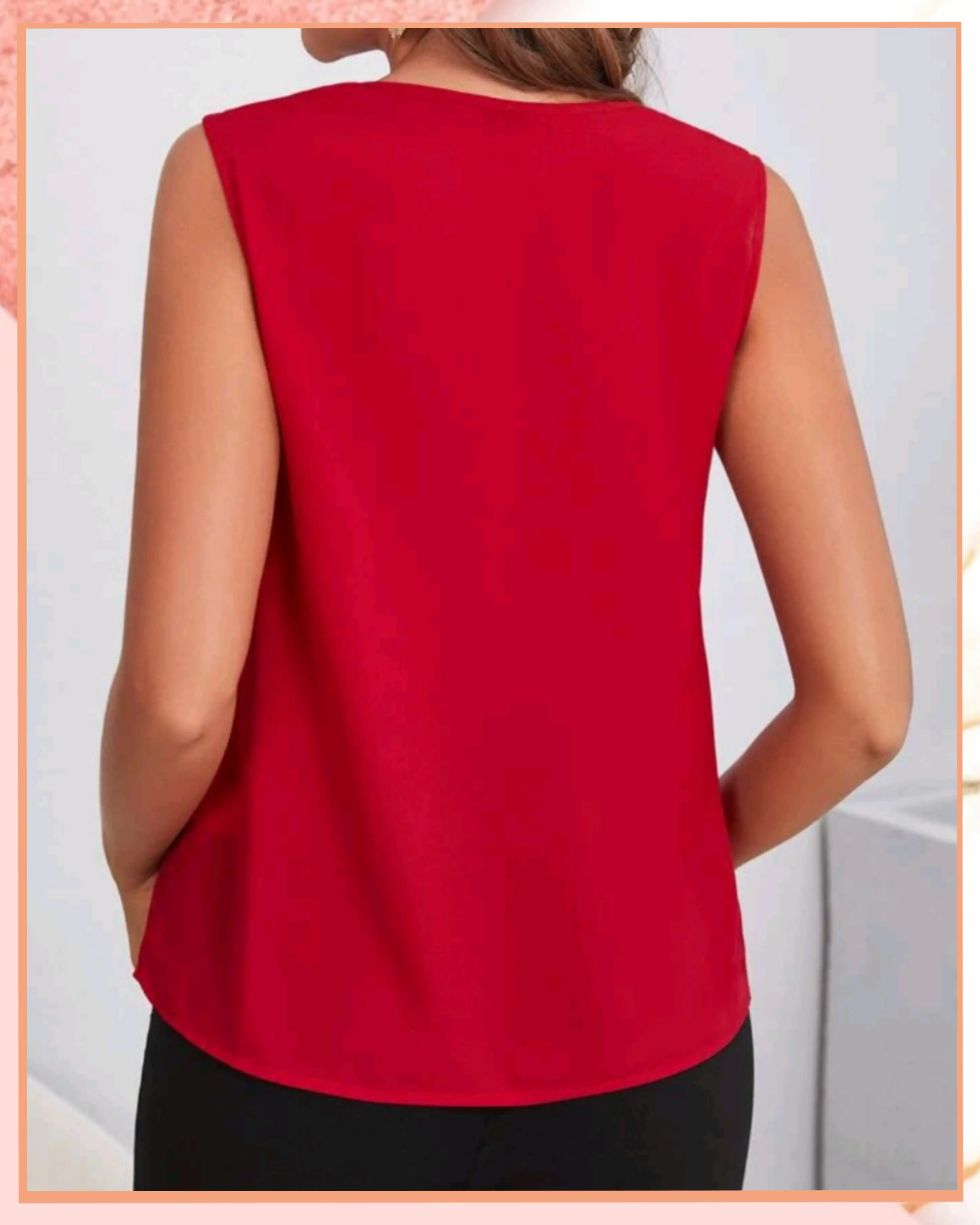 XL - Blusa con nudos en tiro 2