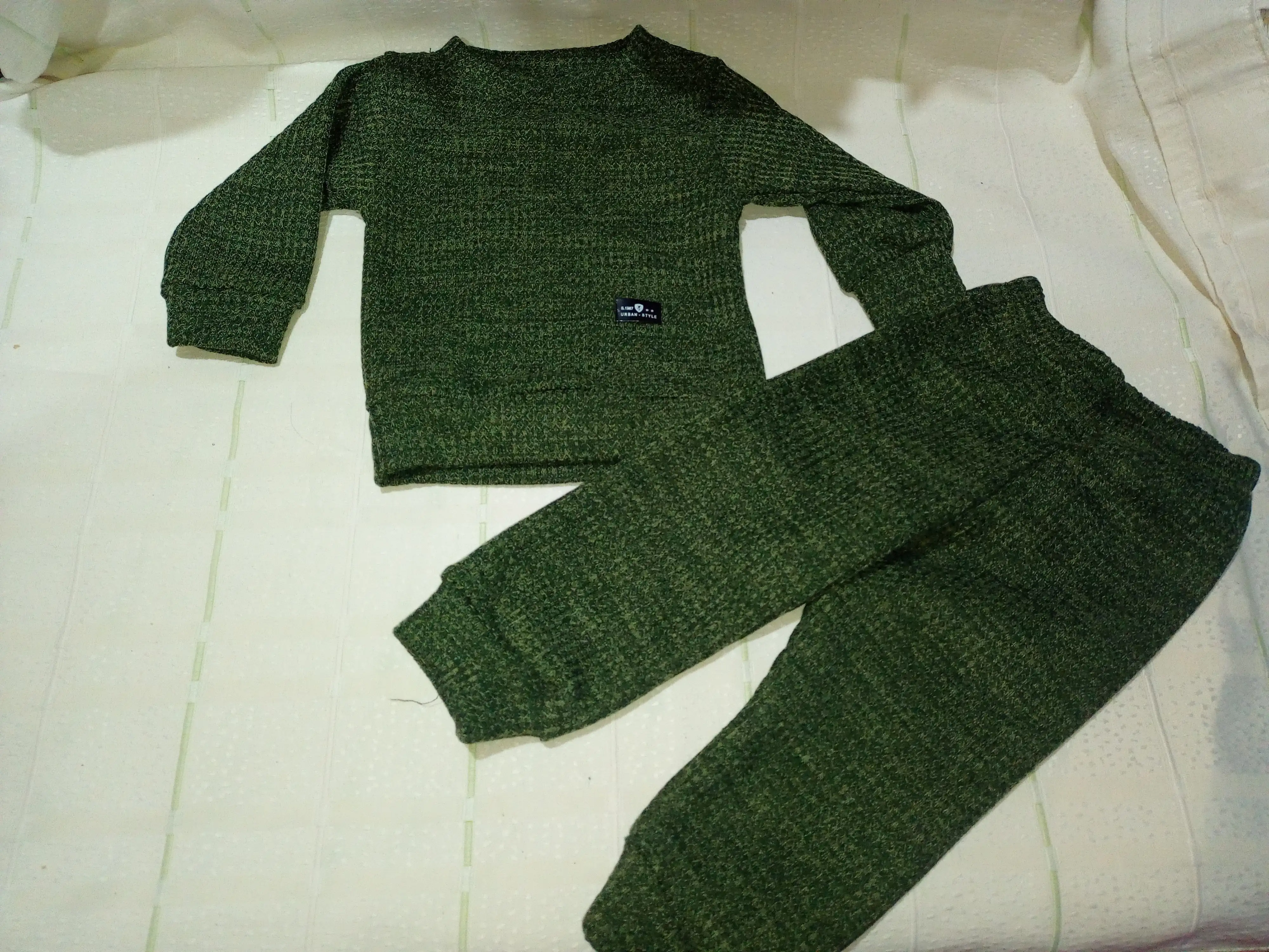 Conjunto de niños wafle 4