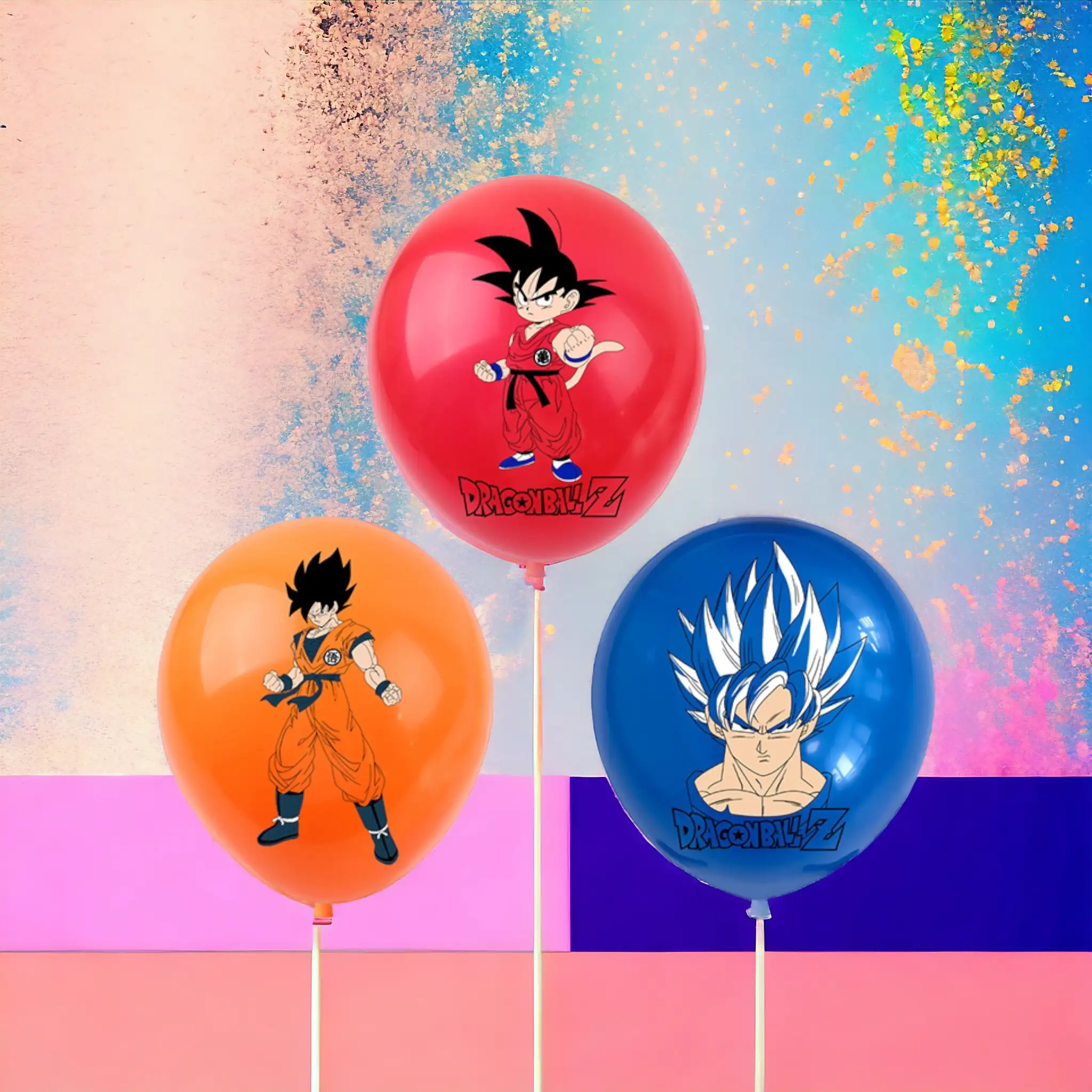 Globos goku impresos  2