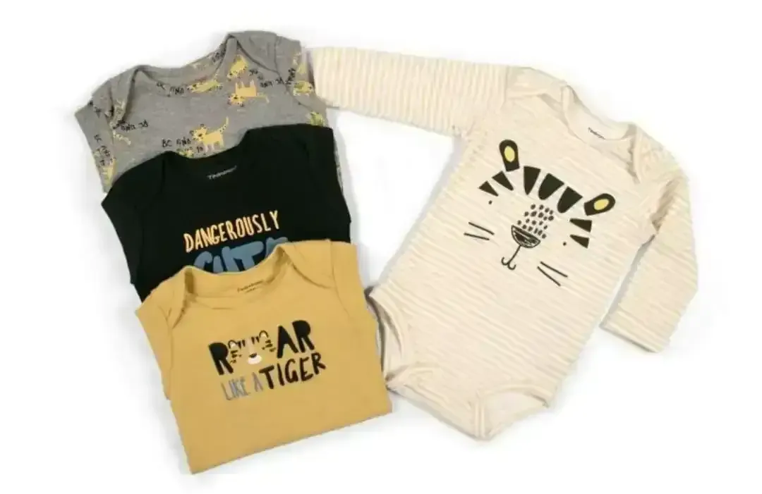 Set 4 bodys manga larga