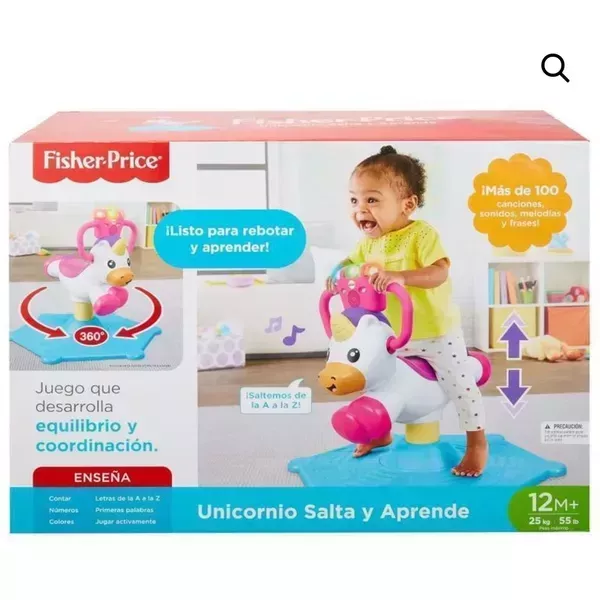 Saltarin musical unicornio fisher price