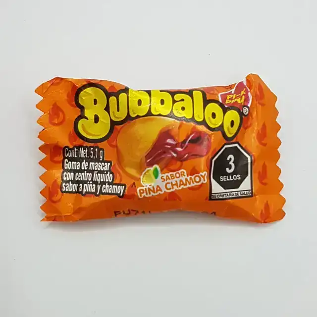 Bubbaloo sabor Piña Chamoy 2