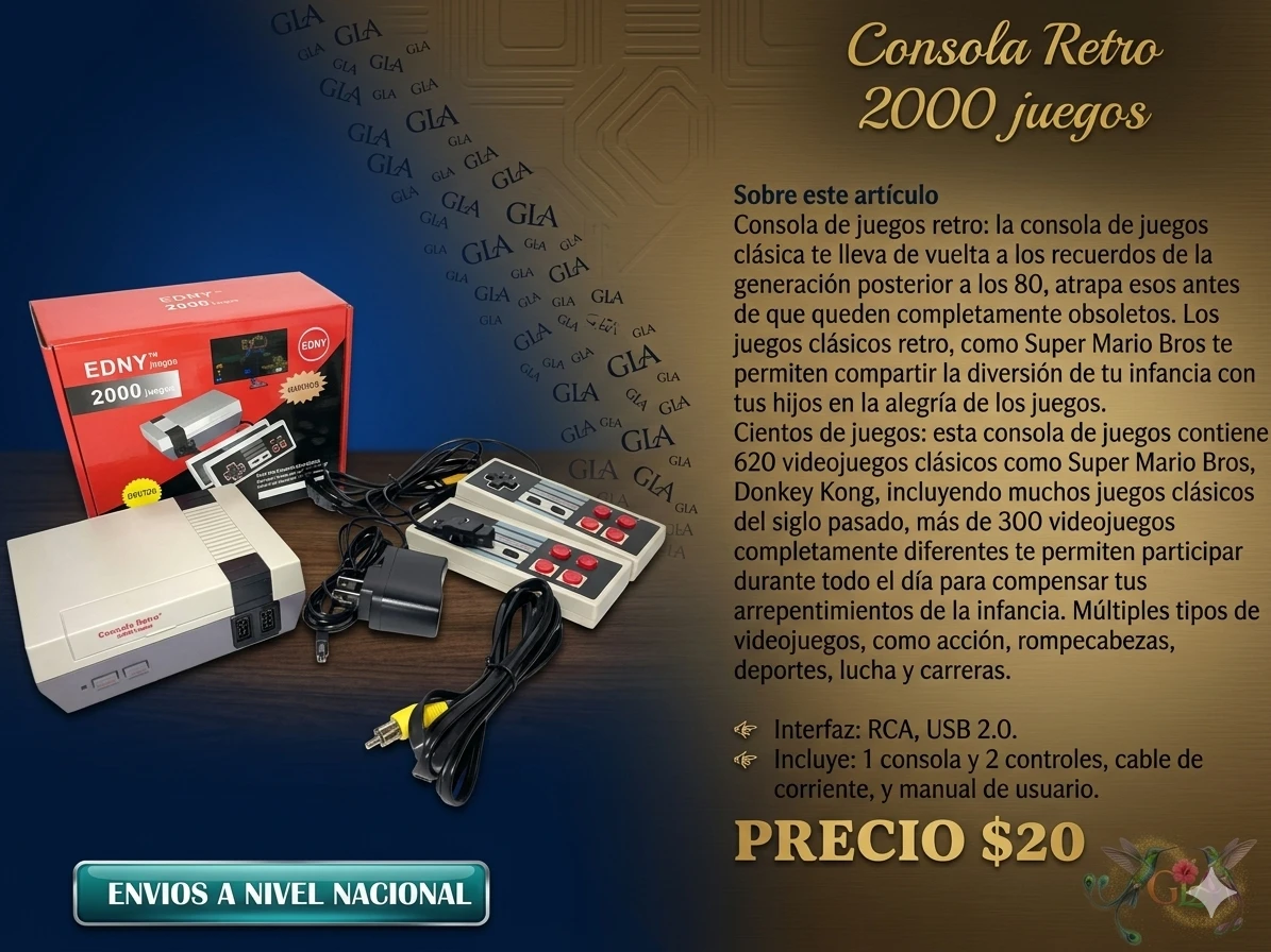Consola retro 5000 juegos 
