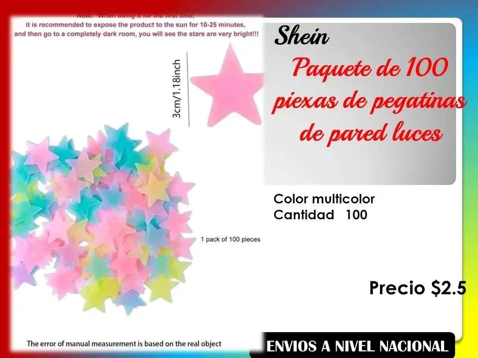 Estrellas 💫 fluorescente  2