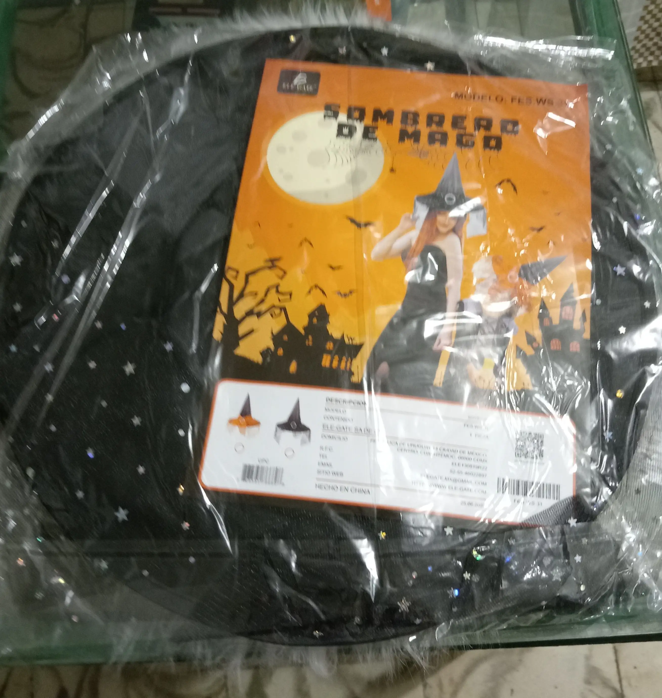 Sombrero de bruja 