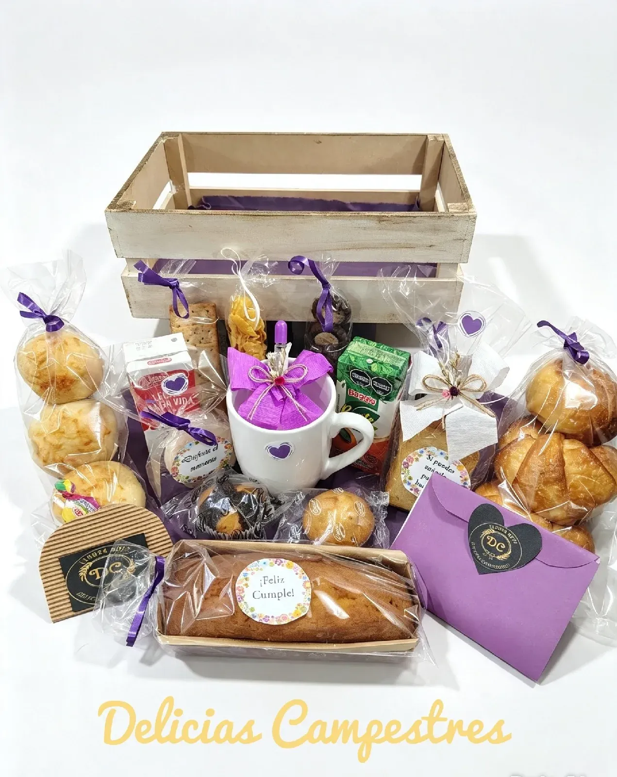 CAJA RUSTICA INFUSIONES