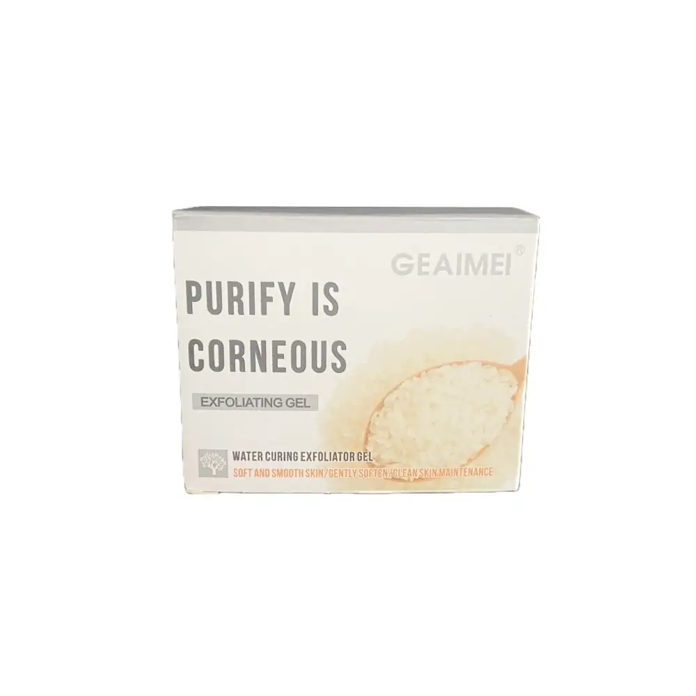 Kit 3 Gel Exfoliante Limpiador Facial De Arroz Suavizante  4