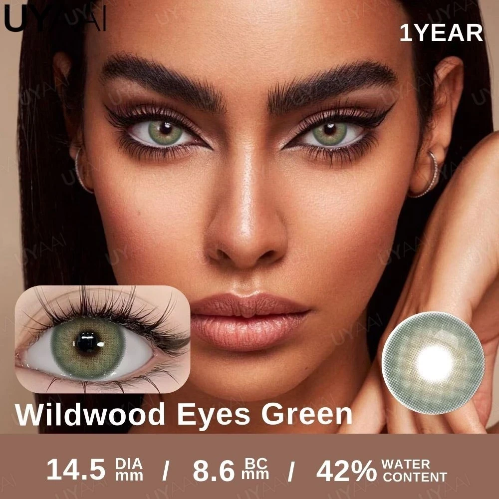 Lentes de contacto - Referencia: WILDWOOD EYES GREEN