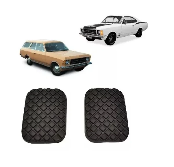 Goma tapa pedal Opala / Chevette 1970-1986 2