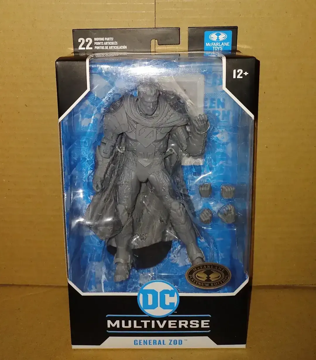 Mcfarlane DC Multiverse General zod Platinum edition