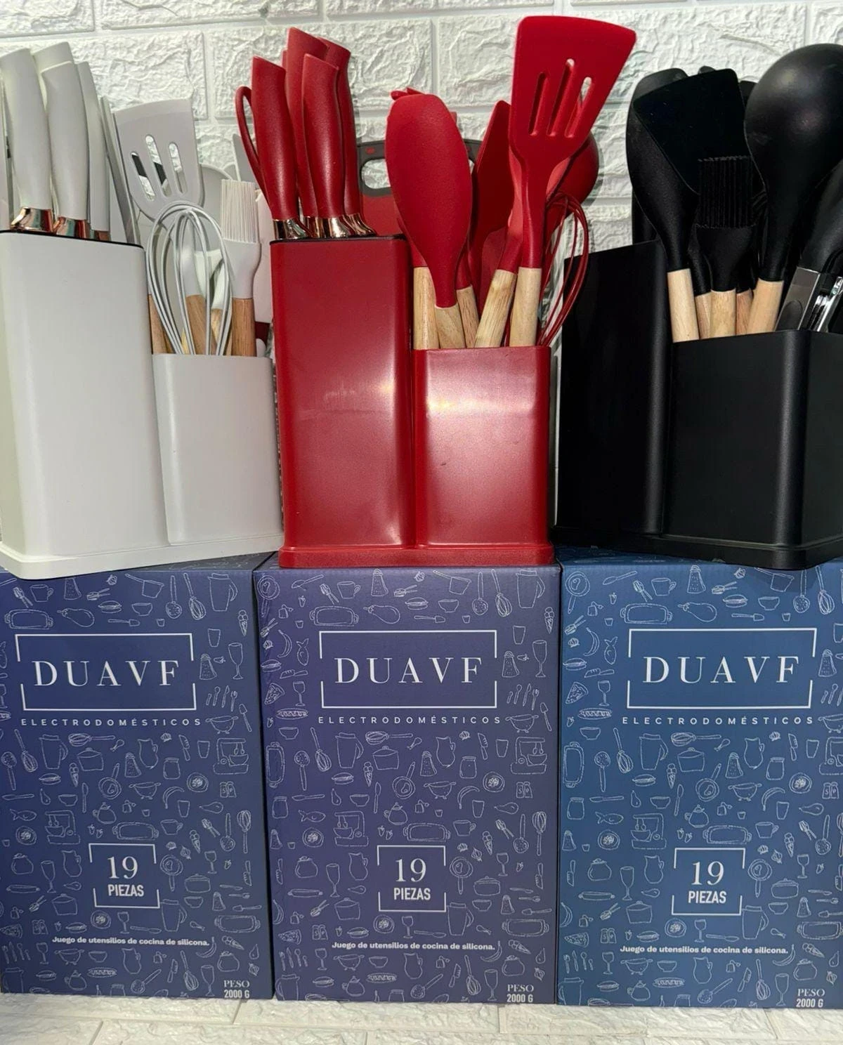 UTENSILIOS DUAVF 19 PIEZAS