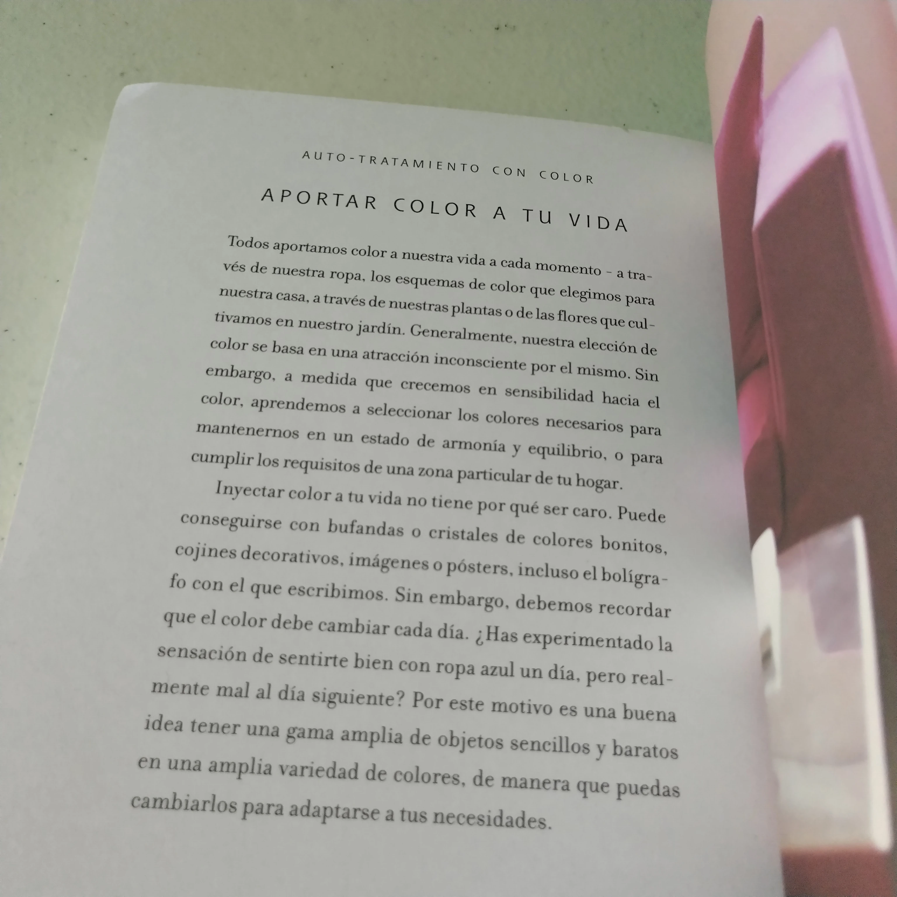 La terapia del color, Pauline Wills, usado 3