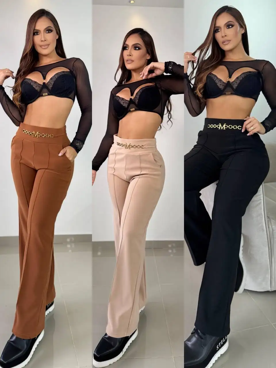 😍👖Divino Pantalón importado tiro alto 🤩😍✨