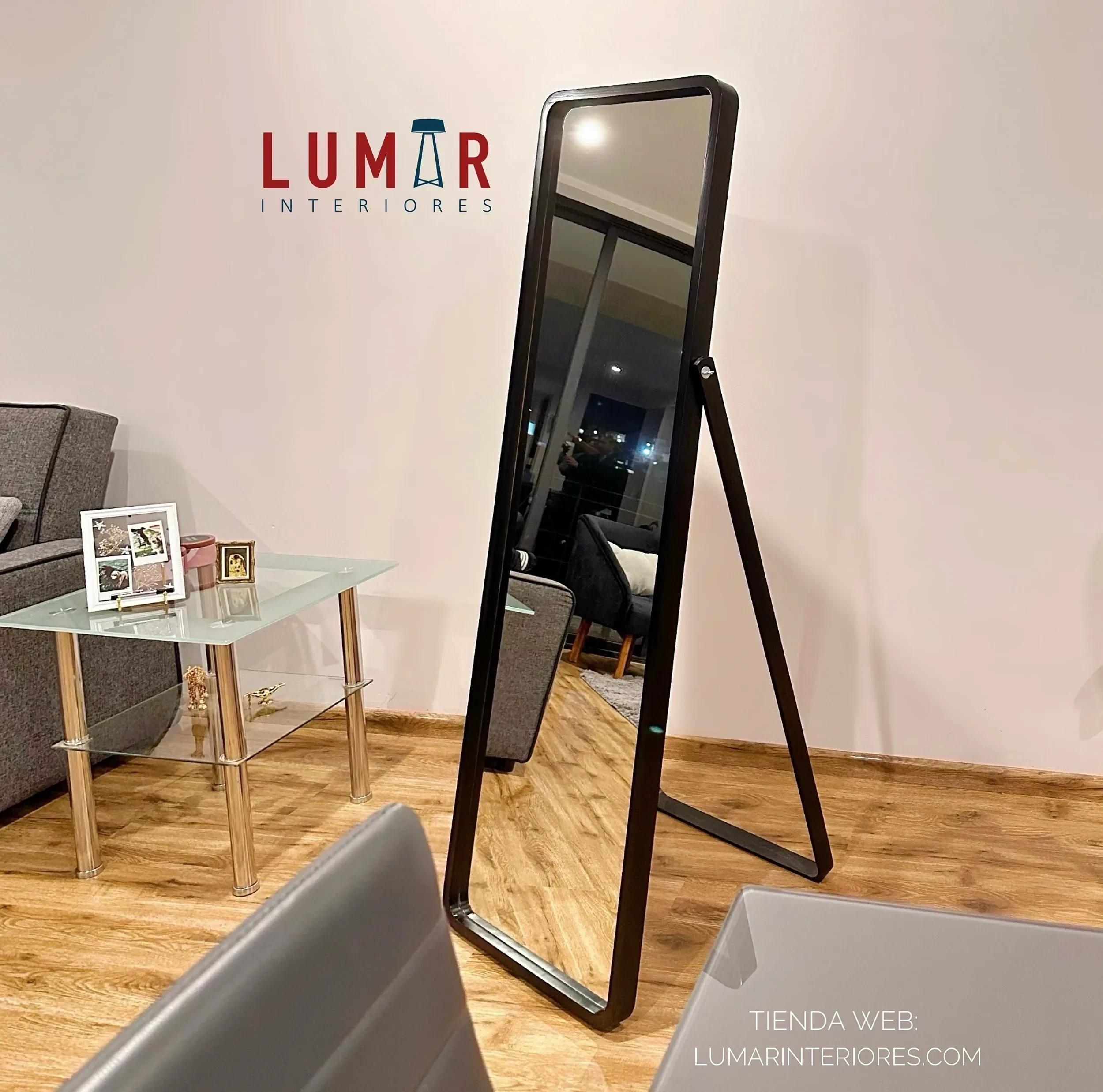 Espejo AMBAR PEDESTAL ESPEJO DE PISO 160X45
