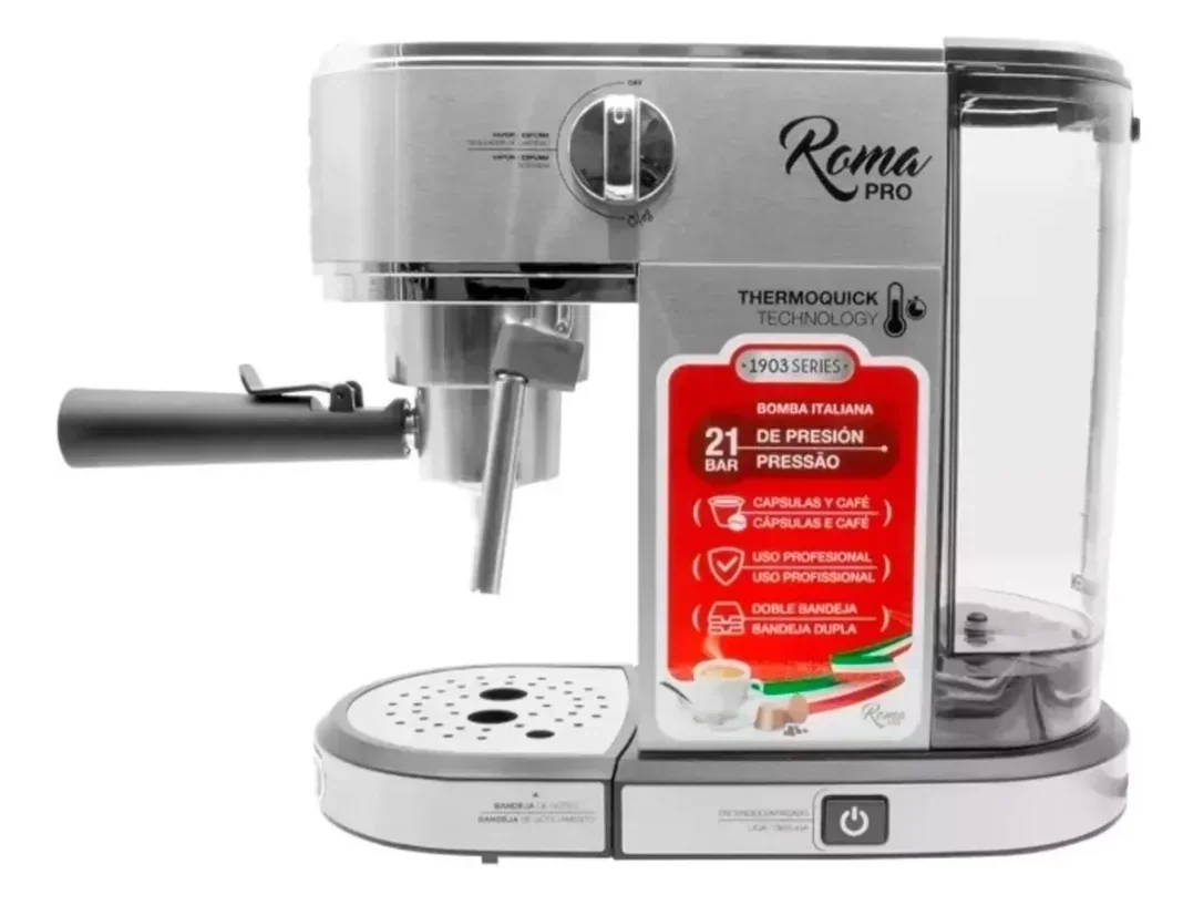 Cafetera Express Telefunken Roma Pro Bomba Italiana 2