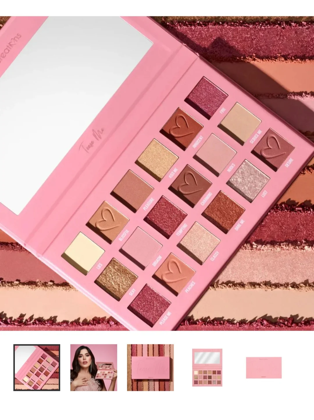 Paleta shadow beauty creations