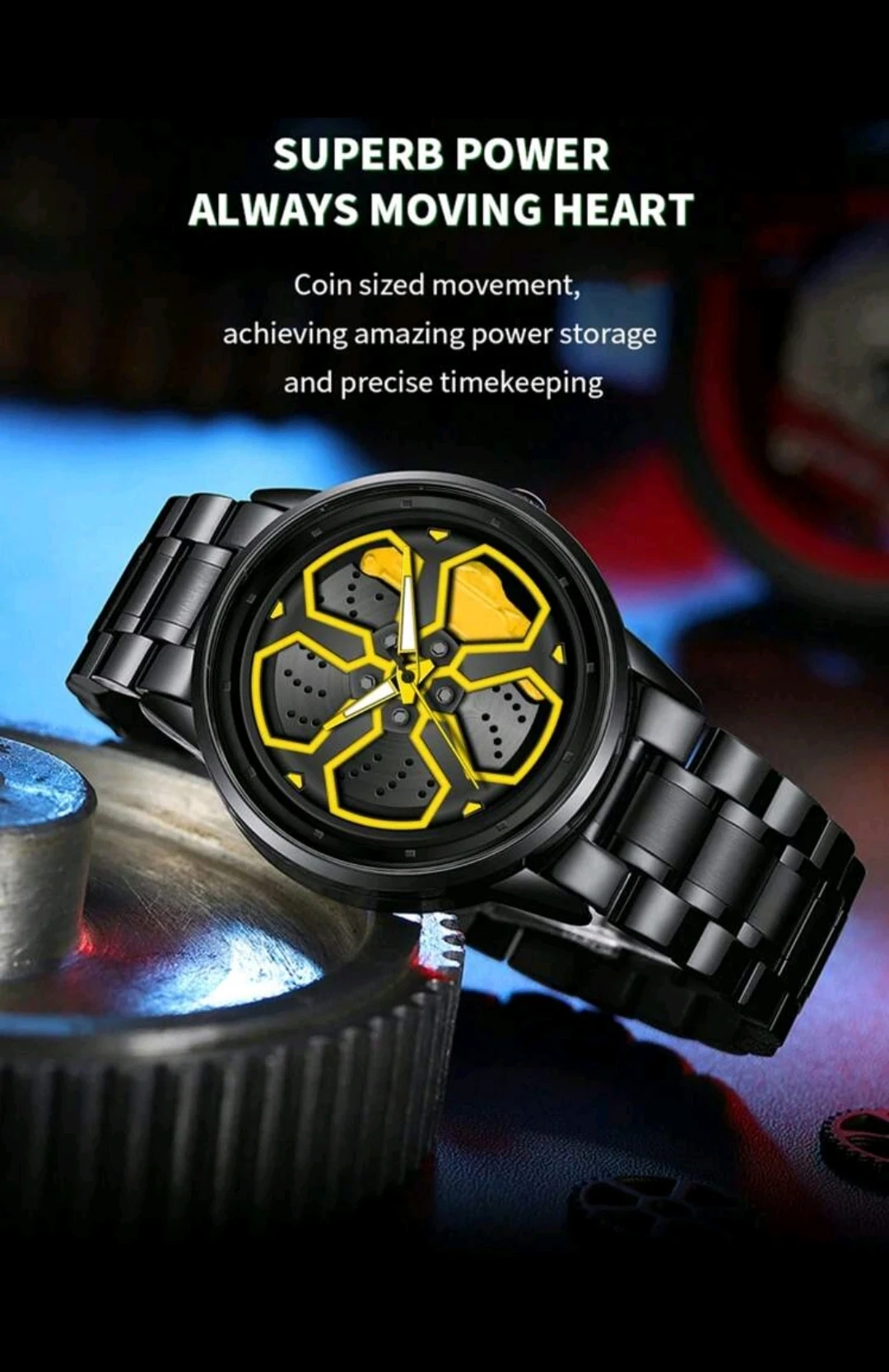 Reloj VaVa Voom Original/Sistema Rin Giratorio 6