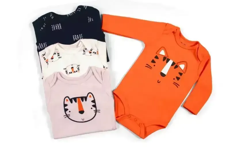 Set 4 bodys manga larga